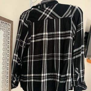 Rails plaid button up